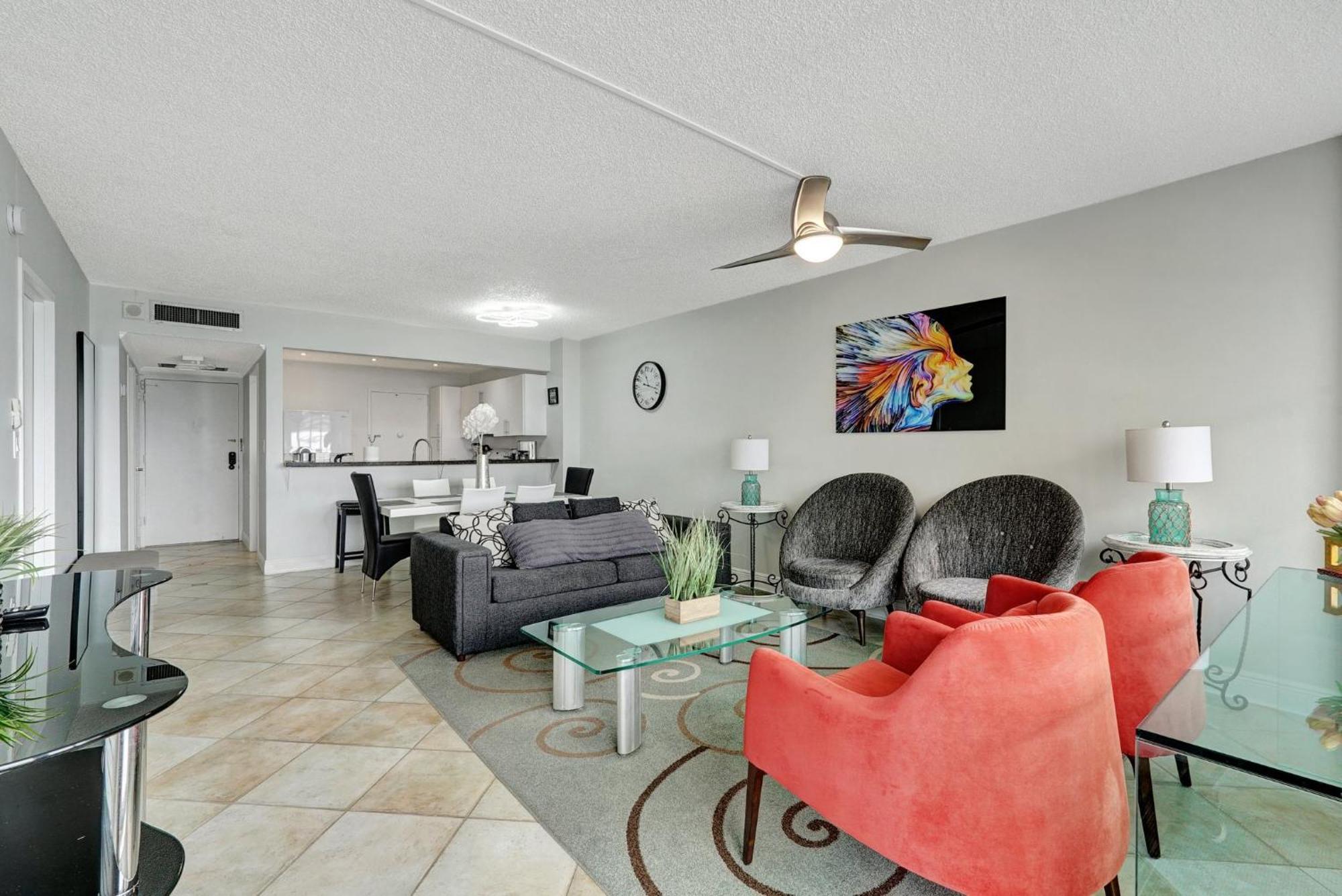 Oceanfront Condo in Hollywood Florida Esterno foto